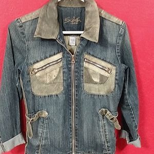 Ladies silver jackey
